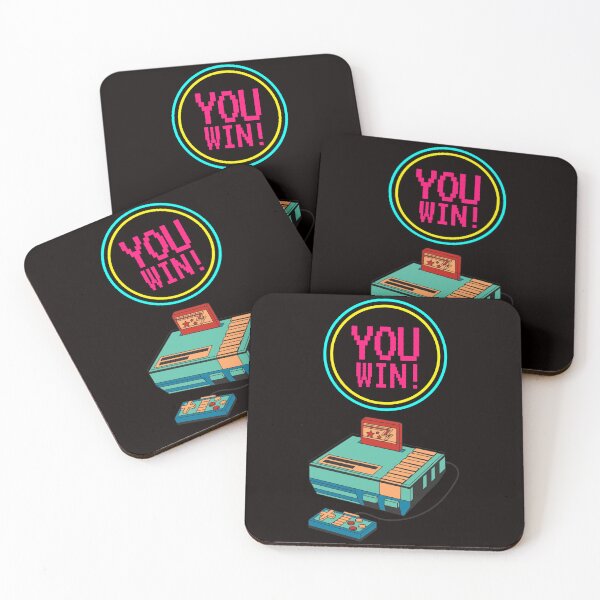 Item preview, 'You Win' 8 Bit Gaming Design designed and sold by Snapdragon Designs.