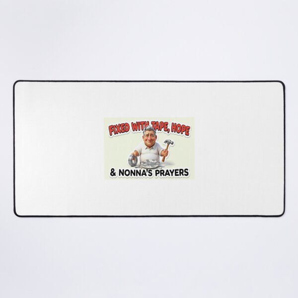 Item preview, Fixed With Tape Hope And Nonna's Prayers - Funny Italian Dad DIY designed and sold by Petringo.