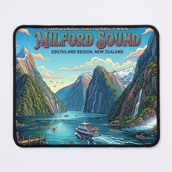 Item preview, FIORDLAND NATIONAL PARK designed and sold by likbatonboot.