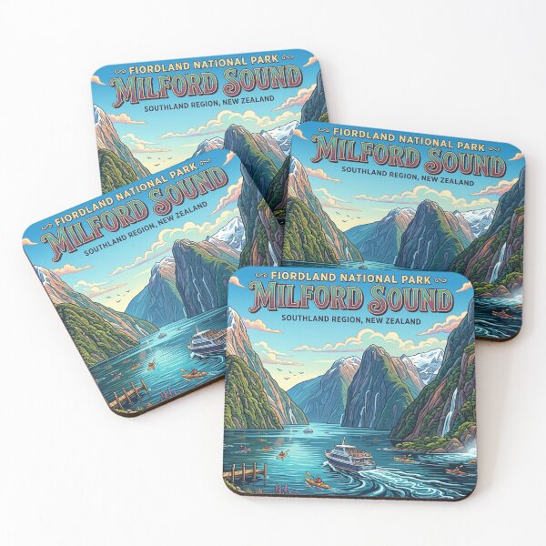 Item preview, FIORDLAND NATIONAL PARK designed and sold by likbatonboot.