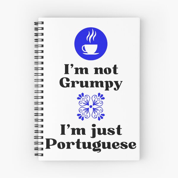 Item preview, I'm not Grumpy, I'm Just Portuguese designed and sold by TurtleStorePT.