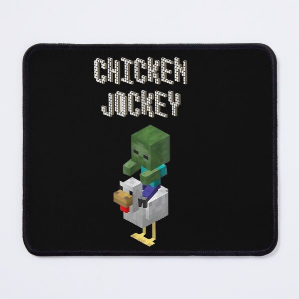 Item preview, Retro Pixel Zombie Riding Blocky Hen designed and sold by cpapro77.