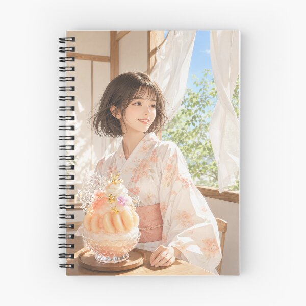 Item preview, Peach Breeze | Premium Kakigori Café No.3 designed and sold by SEIMEI2025.
