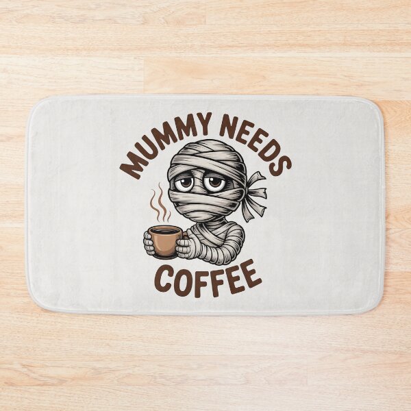 Item preview, Mummy Needs Coffee – Funny Halloween Mummy Design designed and sold by Jollys-ArtShop.