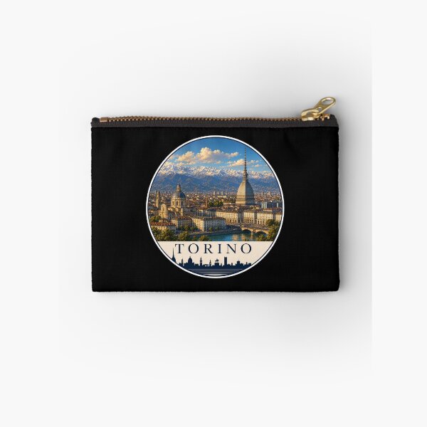 Item preview, Turin Landmark Skyline Travel Sticker designed and sold by Beyond Destinations.