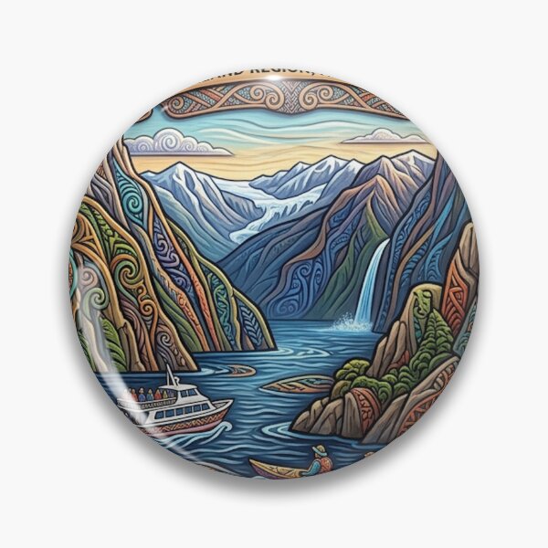 Item preview, FIORDLAND NATIONAL PARK designed and sold by likbatonboot.