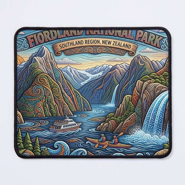 Item preview, FIORDLAND NATIONAL PARK designed and sold by likbatonboot.