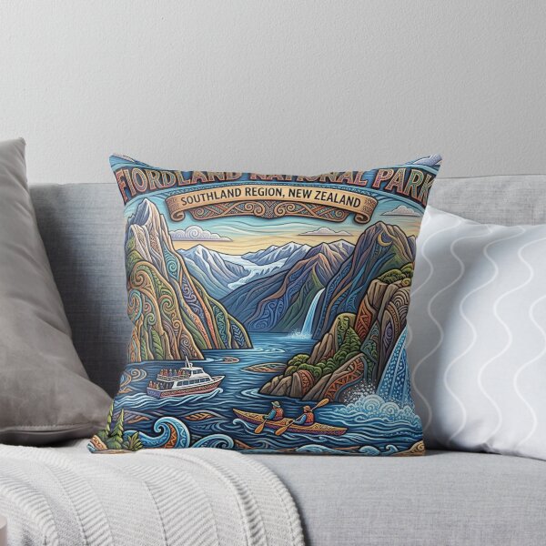 Item preview, FIORDLAND NATIONAL PARK designed and sold by likbatonboot.