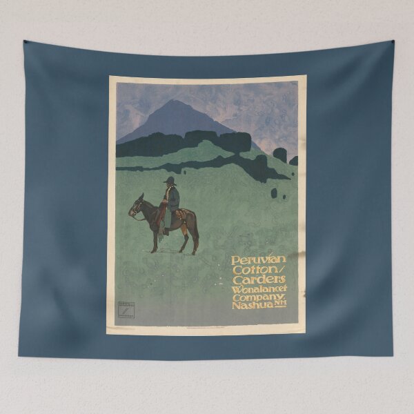 Item preview, Peruvian Cotton Carders Wonalancet Company (1912) - Ludwig Hohlwein designed and sold by Matthew Kinnersly.