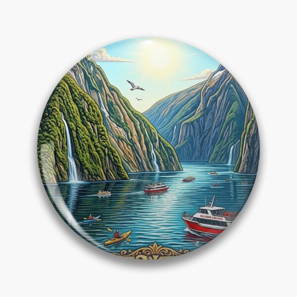 Item preview, FIORDLAND NATIONAL PARK designed and sold by likbatonboot.
