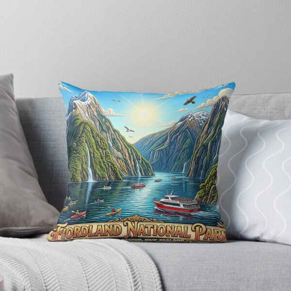 Item preview, FIORDLAND NATIONAL PARK designed and sold by likbatonboot.