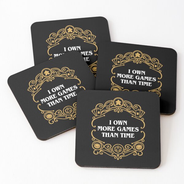 Item preview, I Own More Games than Time Board Games designed and sold by pixeptional.