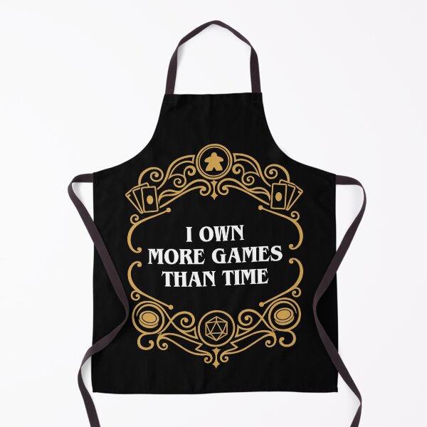 Item preview, I Own More Games than Time Board Games designed and sold by pixeptional.