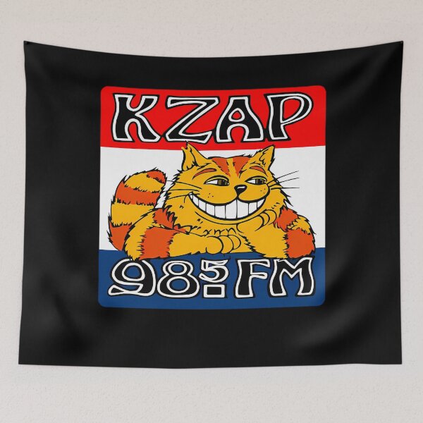 Item preview, KZAP Radio Station Logo (98.5 FM) designed and sold by RiedelOtano.