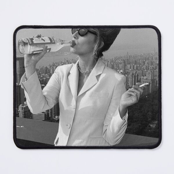 Item preview, Poster Patsy Stone Drink And Smoke Black and White designed and sold by YourahilLman.