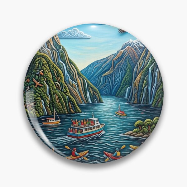 Item preview, FIORDLAND NATIONAL PARK designed and sold by likbatonboot.