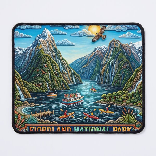 Item preview, FIORDLAND NATIONAL PARK designed and sold by likbatonboot.