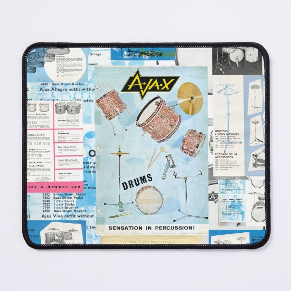 Item preview, vintage ajax drum design designed and sold by mwdrum.
