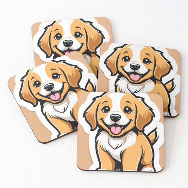 Item preview, Art - Cartoon Dog, Cheerful and Childlike Illustration designed and sold by World-Pets.