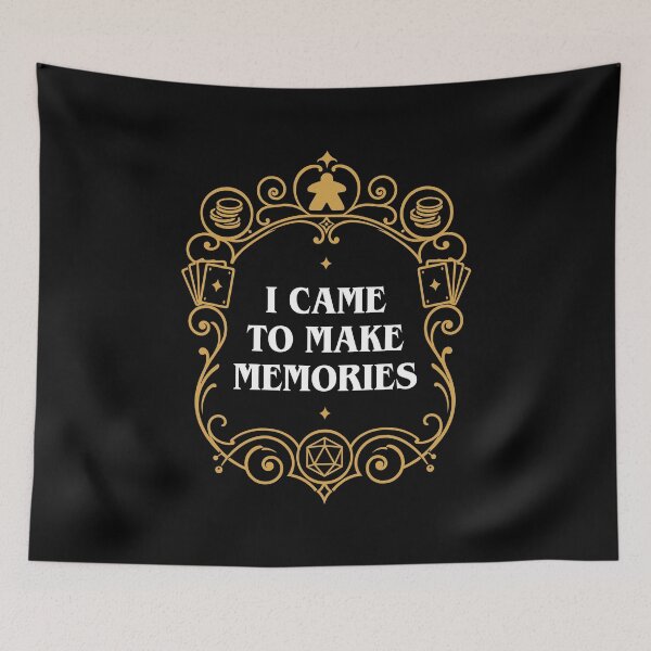 Item preview, I Came to Make Memories Boardgames designed and sold by pixeptional.