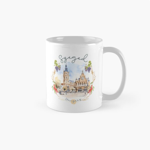 Item preview, szeged hungary watercolor art designed and sold by Anna Sacha.