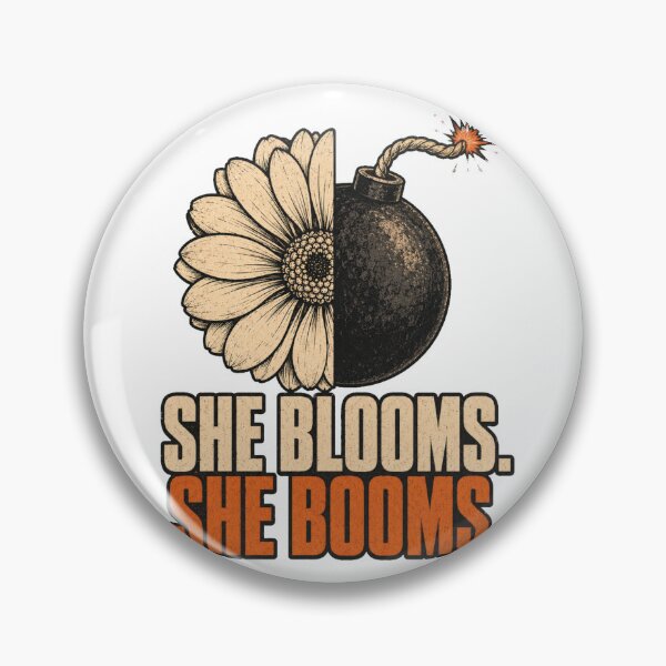 Item preview, My Wife Isn't Fragile Like A Flower She is Like A Bomb designed and sold by Brejko.