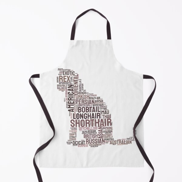Item preview, Proud Cat Breeds Typography Silhouette Design designed and sold by AyfuDesigns.