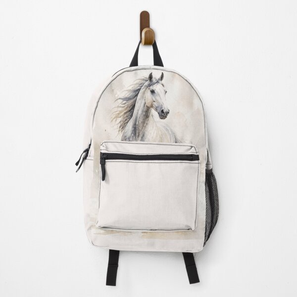 Item preview, Elegant Galloping Horses - Gray horse 2 designed and sold by Lucia Amaris Art.