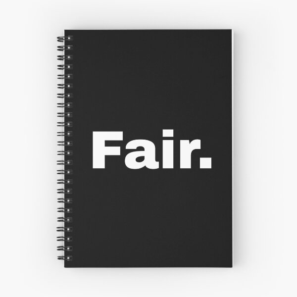 Item preview, Fair – Minimalist One Word Typography Design designed and sold by Inky Accessories.