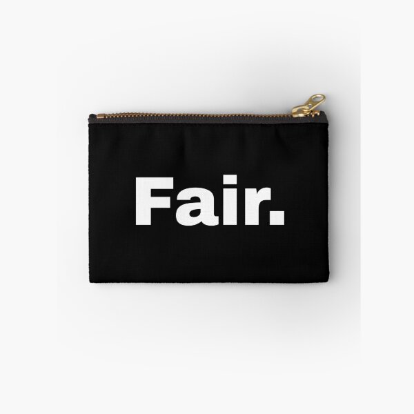 Item preview, Fair – Minimalist One Word Typography Design designed and sold by Inky Accessories.