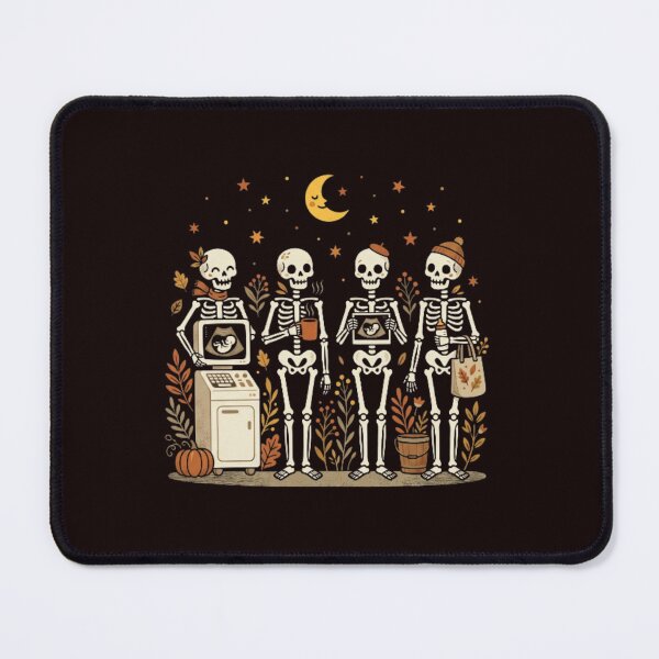Item preview, Sonographer Skeleton Halloween Ultrasound Tech OBGYN Spooky designed and sold by w66aboo.
