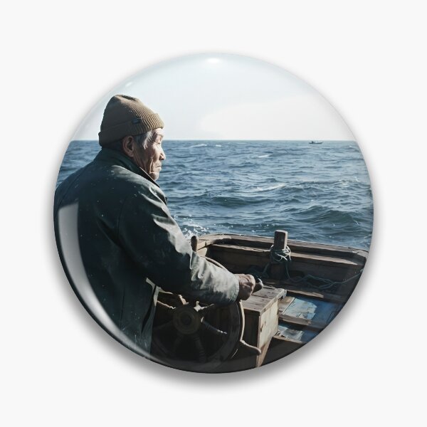 Item preview, The Old Man and the Sea - Into the Open Ocean | Cinematic Seascape Art designed and sold by SOOstudio73.