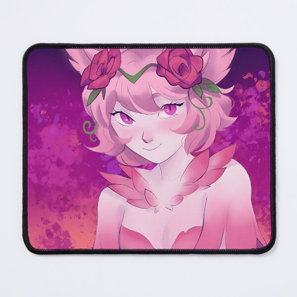 Item preview, Cute Kemonomimi Fantasy Fox Girl Rose Crown Character designed and sold by EmericHawthorn.