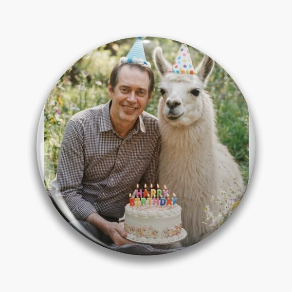 Item preview, Steve buscemi llama picnic llamas animal pet nature meme memes funny parody christmas birthday  designed and sold by CheeseBlueprint.