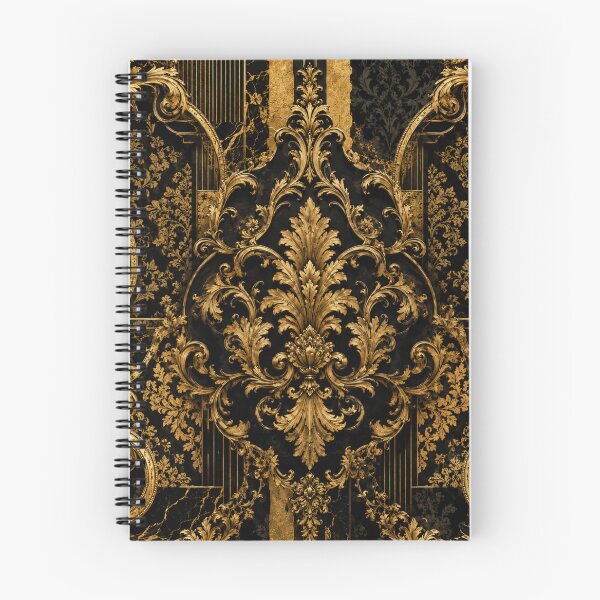 Item preview, Black-Gold Baroque & Damask designed and sold by DesignsByPrnces.