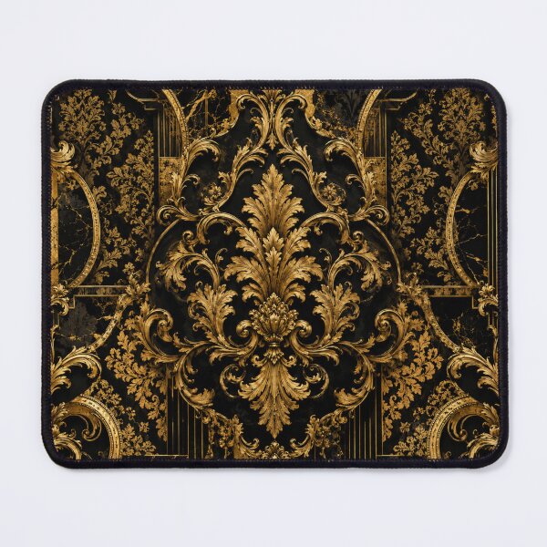 Item preview, Black-Gold Baroque & Damask designed and sold by DesignsByPrnces.