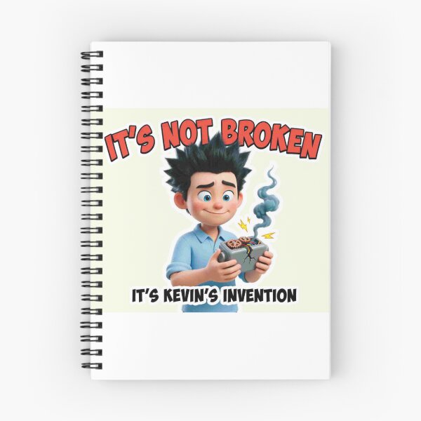 Item preview, It's Not Broken It's Kevin's Invention - Funny Kid Inventor Gift designed and sold by Petringo.