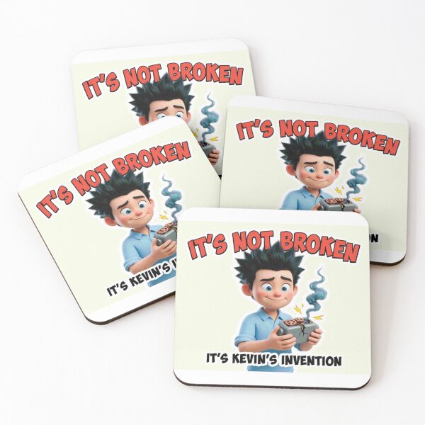 Item preview, It's Not Broken It's Kevin's Invention - Funny Kid Inventor Gift designed and sold by Petringo.