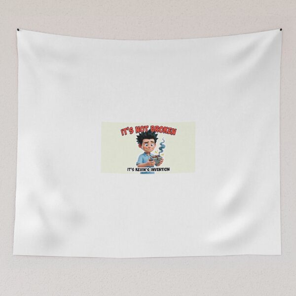Item preview, It's Not Broken It's Kevin's Invention - Funny Kid Inventor Gift designed and sold by Petringo.