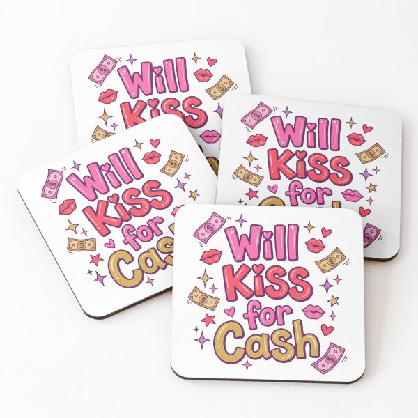 Item preview, Will Kiss For Cash designed and sold by CornershopTee.