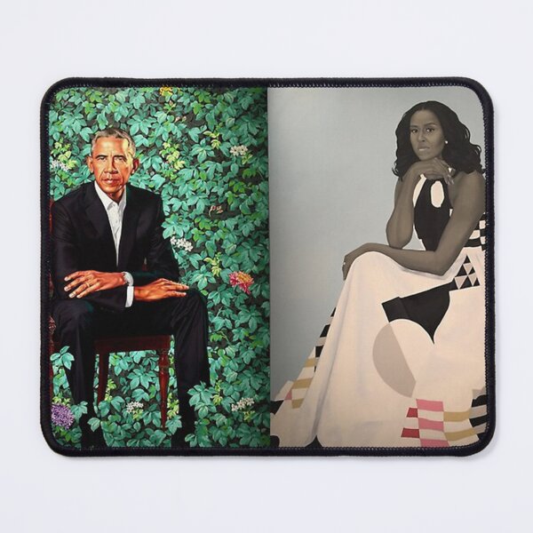 Item preview, Poster Barack and Michelle Obama's Painting designed and sold by YourahilLman.