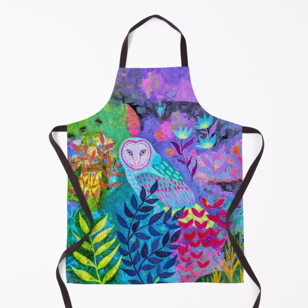 Item preview, Colourful Owl, colourful botanical, designed and sold by Jess Stride.
