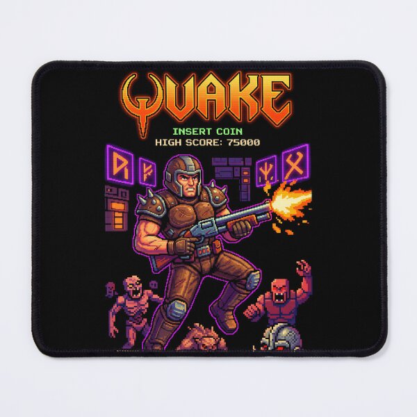 Item preview, Quake Retro Arcade designed and sold by chesterosul.