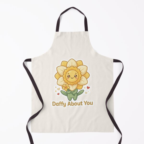 Item preview, Daffy About You – Cute Welsh Love Pun designed and sold by Cerys-GS.