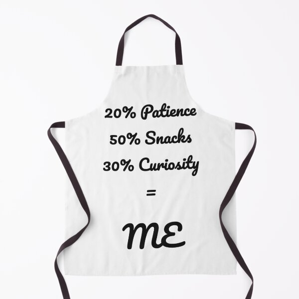 Item preview, 20 Patience 50 Snacks 30 Curiosity Formula Tee designed and sold by low battery meme design.