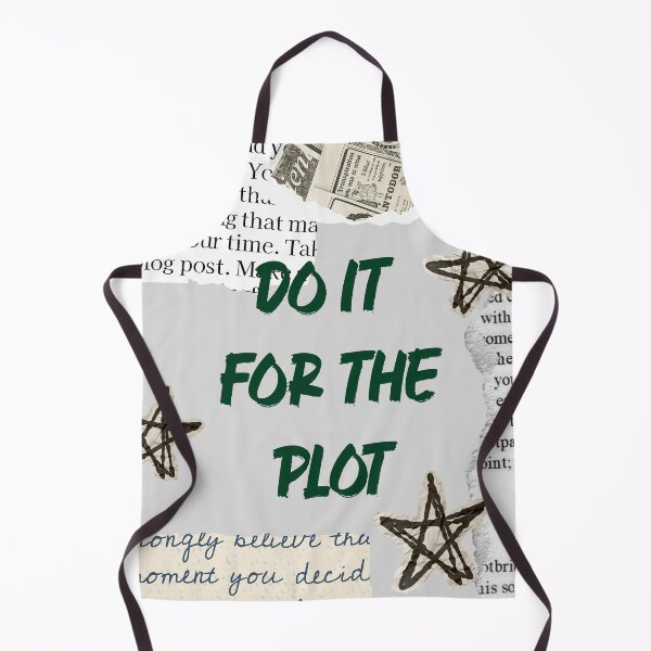 Item preview, Do It for the Plot | Motivational Quote Collage | Vintage Aesthetic Typography designed and sold by NOUURRRR.