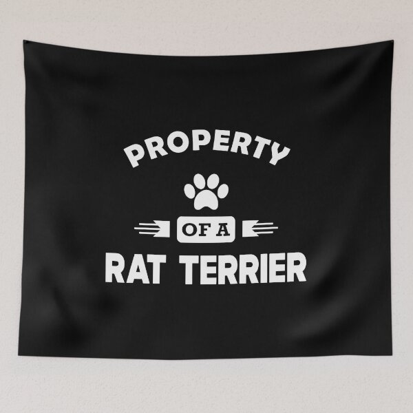 Item preview, Property Of A Rat Terrier Dog Owner Paw Print designed and sold by GiaoCalonas.