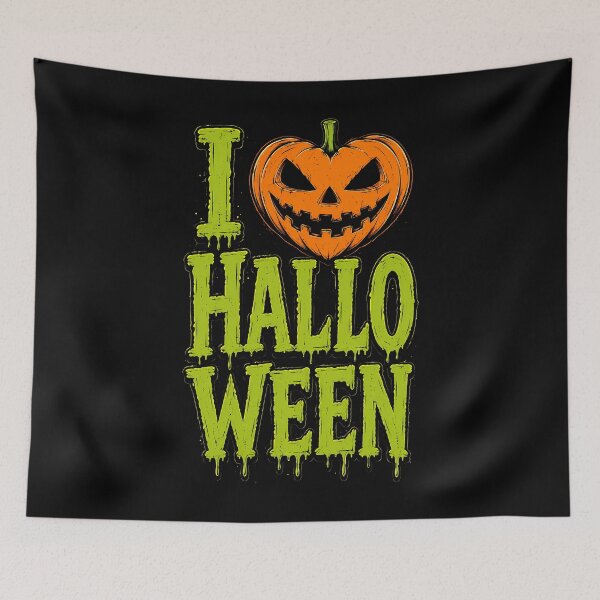 Item preview, I Love Halloween Pumpkin Design designed and sold by rafaeltto.