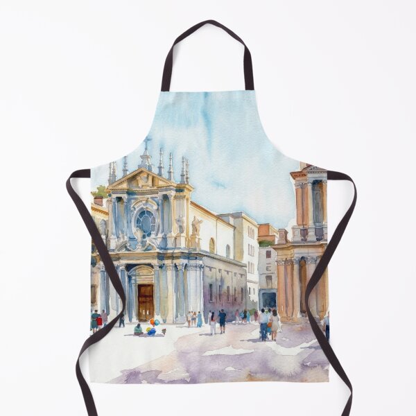 Item preview, Piazza San Carlo Turin Watercolor designed and sold by caracatita75.