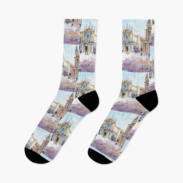 Item preview, Piazza San Carlo Turin Watercolor designed and sold by caracatita75.